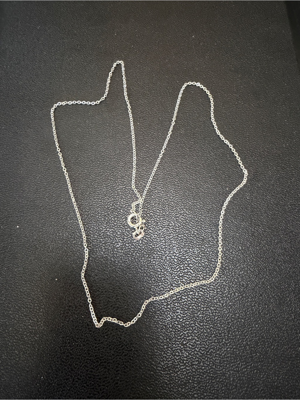 Simple Sterling silver 925 chain necklace